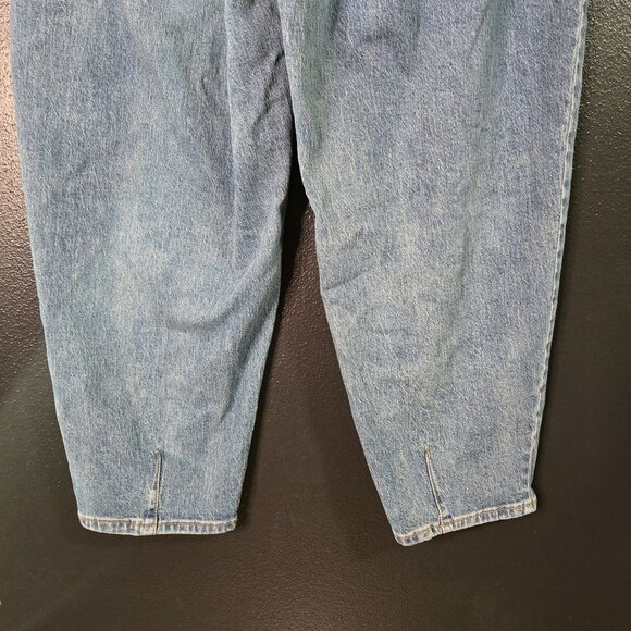 Universal Thread Womens 16W no button Balloon Jeans Light Wash Denim Relaxed Fit - Picture 4 of 8